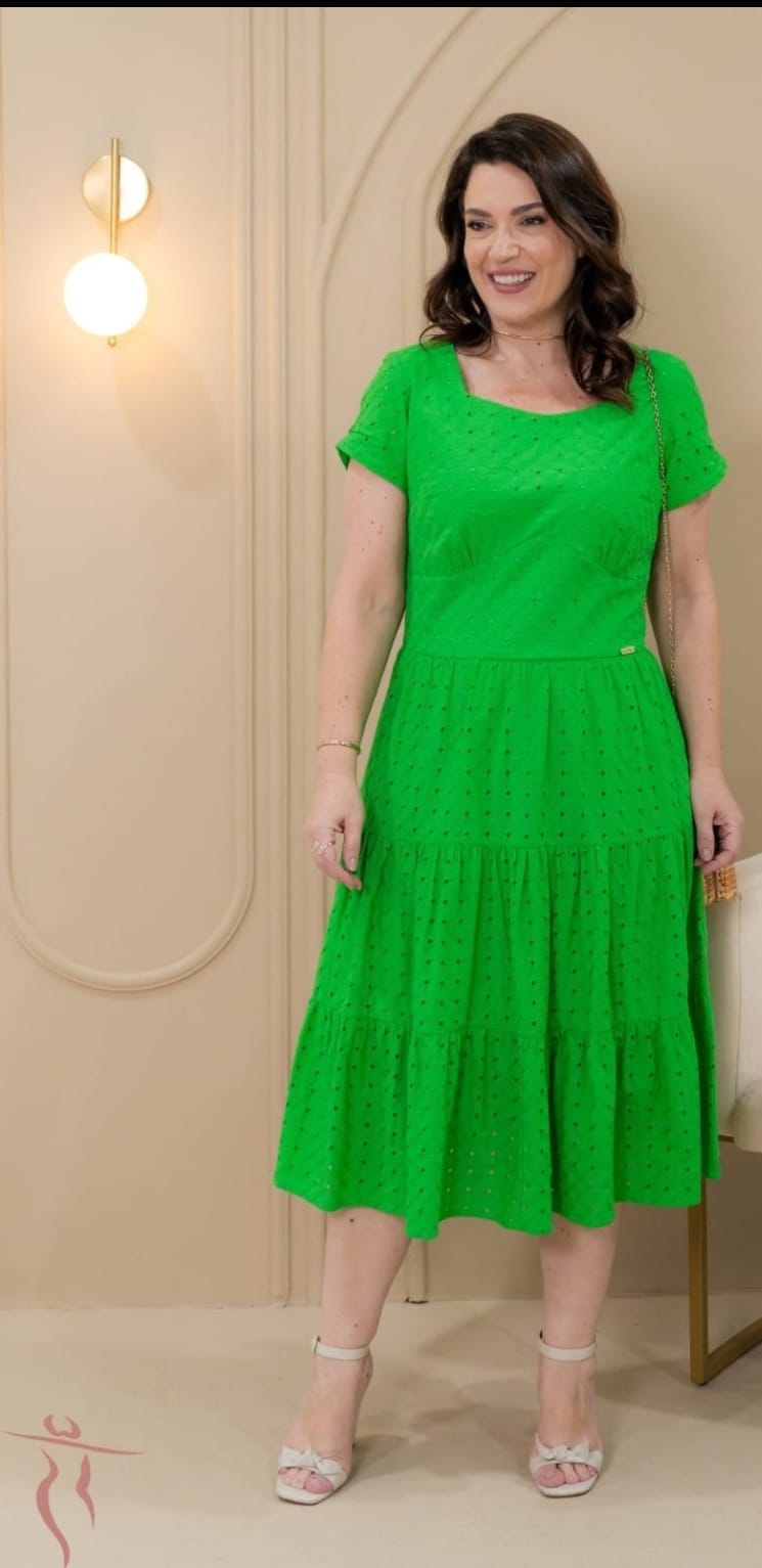 Vestido Cechiq Verde