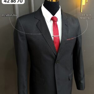 Terno Gabardine Preto