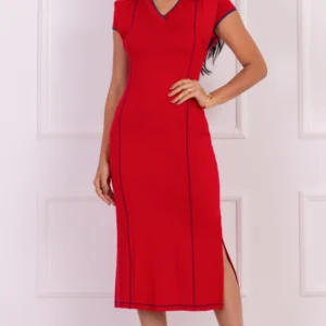 Vestido Beatriz Vermelho - 308