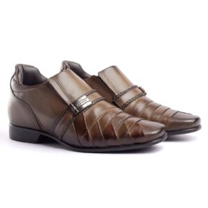 Sapato Social Rafarillo Alth em Couro – Marrom Estilo Exclusivo e Sofisticação - vista 1