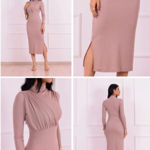Vestido Canelado Puro Sharmy