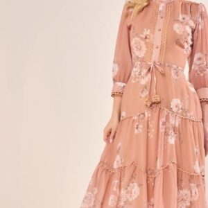 Vestido Fascínios Marrom